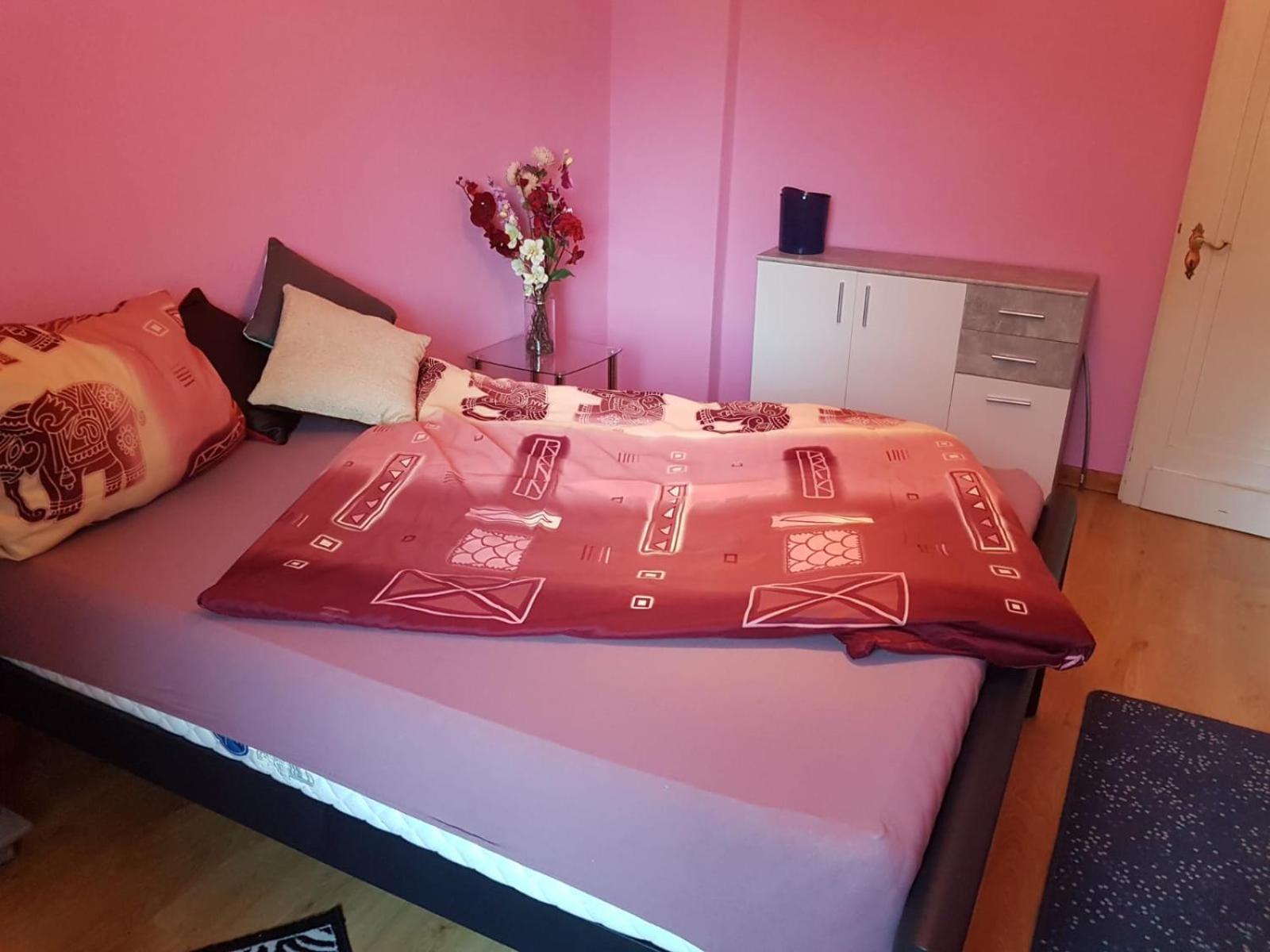 2 X Schlaf- Zimmer Fewo Schmidt 55 Qm, Bad Wc, Extra Kueche, Ausstattung Einfach Dafuer Billig Appartement Halberstadt Buitenkant foto